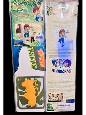 Nickelodeon Go Diego Go! Wall Decals NEW 2003